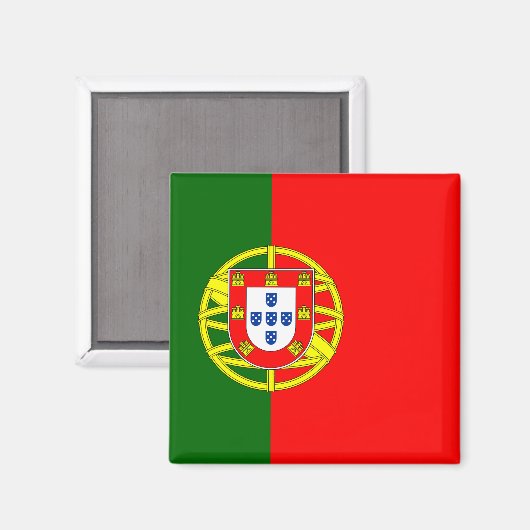 Aimant Drapeau Portugal (Recto/Verso)