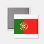 Aimant Drapeau Portugal (Recto/Verso)
