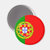 Aimant Drapeau Portugal (Recto/Verso)