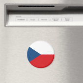 Aimant Drapeau République tchèque CZ (In Situ (Lave-vaisselle))
