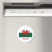 Aimant Drapeau Roberts Welsh (In Situ (Lave-vaisselle))
