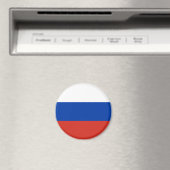 Aimant Drapeau russe (Russie) (In Situ (Lave-vaisselle))