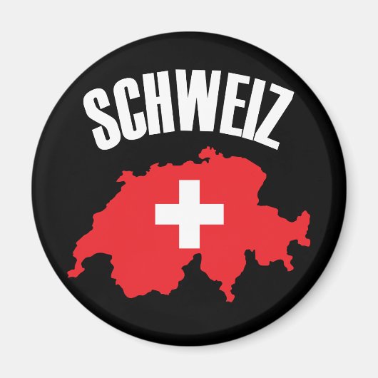 Aimant Drapeau Schweiz Suisse (Devant)