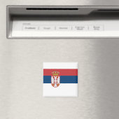 Aimant Drapeau Serbie (In Situ (Lave-vaisselle))