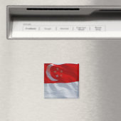 Aimant drapeau singapour (In Situ (Lave-vaisselle))