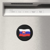 Aimant Drapeau Slovaque (In Situ (Lave-vaisselle))