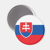 Aimant Drapeau Slovaquie (Recto/Verso)