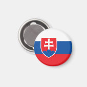 Aimant Drapeau Slovaquie (Recto/Verso)