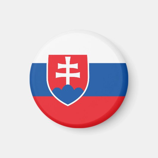 Aimant Drapeau Slovaquie (Devant)
