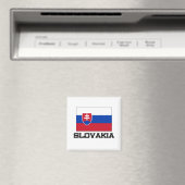 Aimant Drapeau Slovaquie (In Situ (Lave-vaisselle))