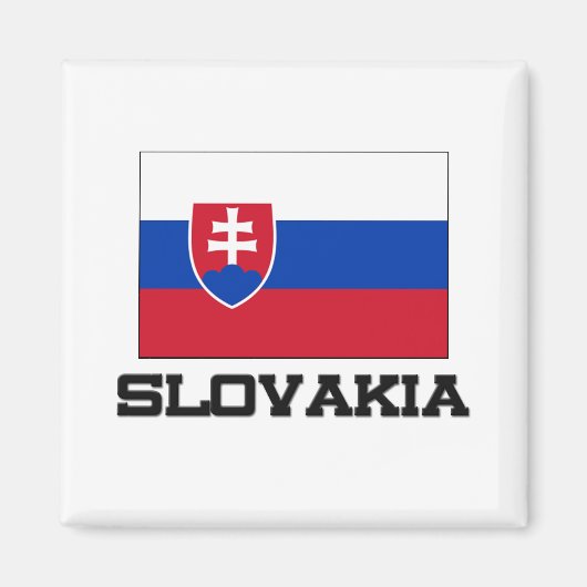 Aimant Drapeau Slovaquie (Devant)