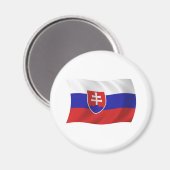 Aimant Drapeau Slovaquie (Recto/Verso)