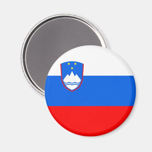 Aimant Drapeau slovène (Recto/Verso)