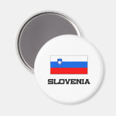 Aimant Drapeau Slovénie (Recto/Verso)