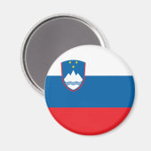 Aimant Drapeau Slovénie (Recto/Verso)