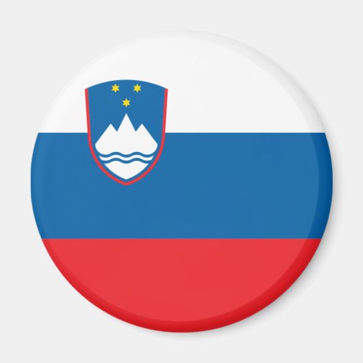 Aimant Drapeau Slovénie (Devant)