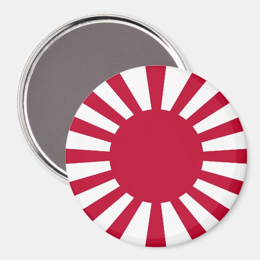 Aimant Drapeau solaire japonais (Recto/Verso)