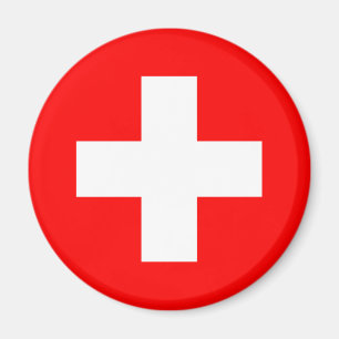 Aimant drapeau suisse