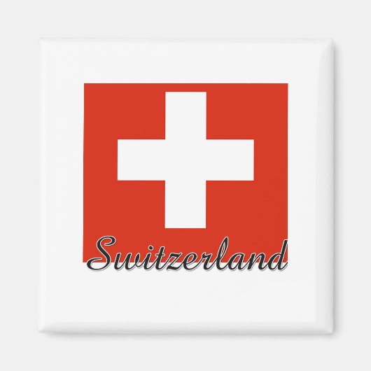 Aimant Drapeau Suisse (Devant)