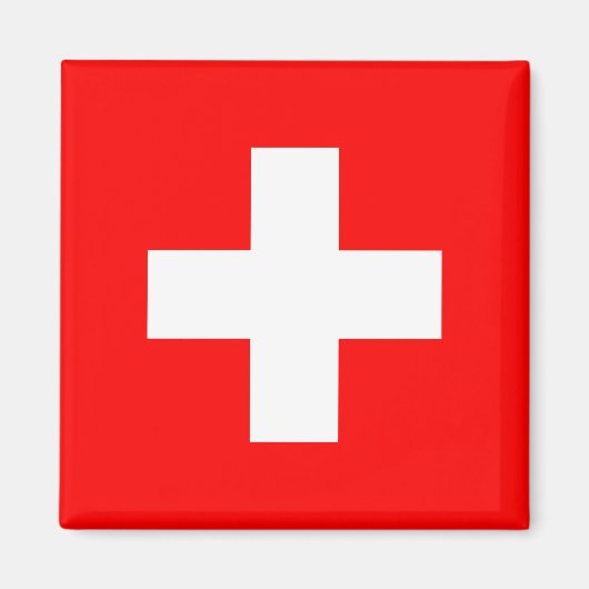 Aimant Drapeau Suisse (Devant)