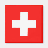 Aimant Drapeau Suisse (Devant)