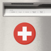 Aimant Drapeau Suisse (In Situ (Lave-vaisselle))
