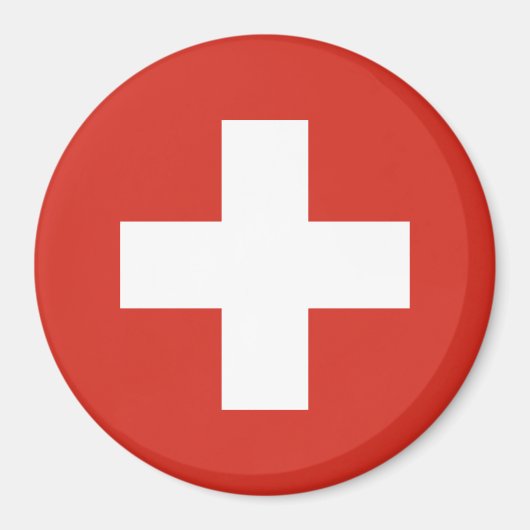 Aimant Drapeau Suisse (Devant)