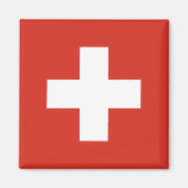 Aimant Drapeau Suisse (Devant)