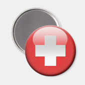 Aimant Drapeau suisse 2.0 (Recto/Verso)