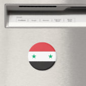 Aimant Drapeau Syrie (In Situ (Lave-vaisselle))