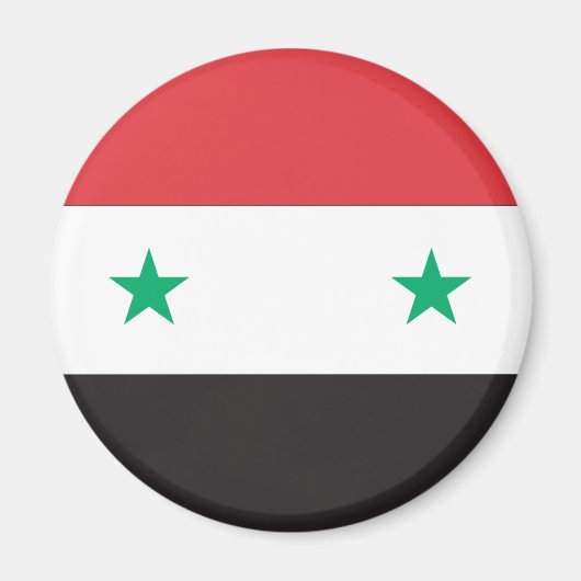 Aimant Drapeau Syrie (Devant)