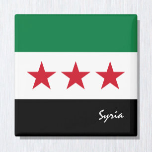 Aimant Drapeau Syrie, Syrie, Indépendance, voyage /vacanc