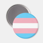 Aimant Drapeau Transgenre (Recto/Verso)