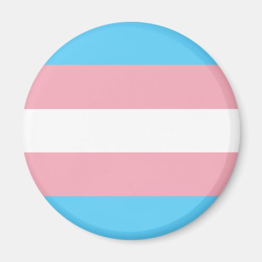 Aimant Drapeau Transgenre (Devant)