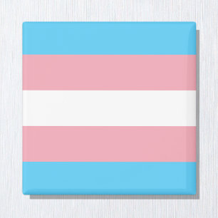 Aimant Drapeau transgenre et communauté de fierté /drap