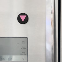 Drapeau triangle rose de SlipperyJoe's symbole ros