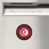 Aimant Drapeau tunisien (In Situ (Lave-vaisselle))