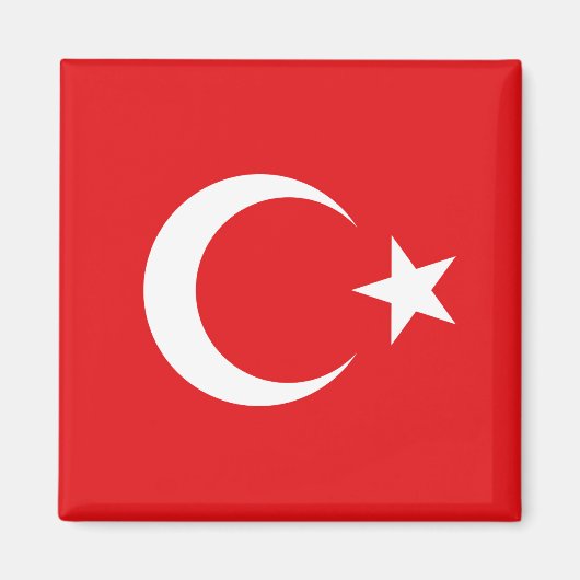 Aimant Drapeau Turquie (Devant)