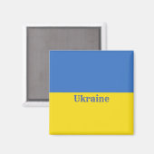 Aimant Drapeau Ukraine (Recto/Verso)
