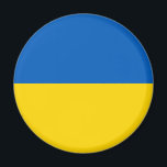 Aimant Drapeau Ukraine<br><div class="desc">Drapeau Ukraine</div>
