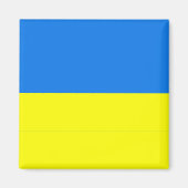 Aimant Drapeau Ukraine, (Devant)