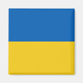 Aimant Drapeau Ukraine (Devant)