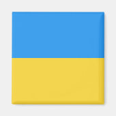 Aimant Drapeau ukrainien (Devant)