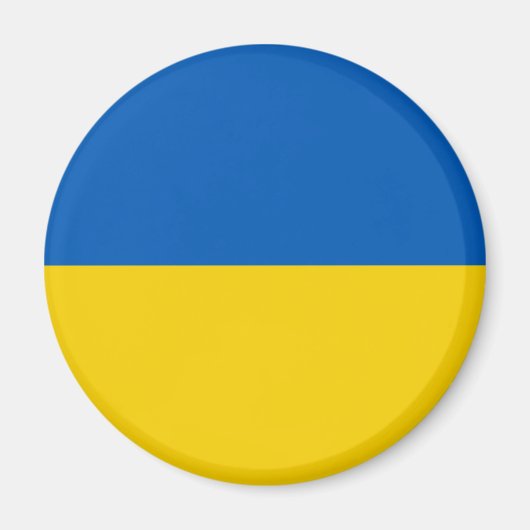 Aimant Drapeau ukrainien (Devant)