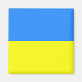 Aimant Drapeau ukrainien (Devant)