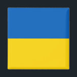 Aimant Drapeau ukrainien<br><div class="desc">Produits World Flag personnalisables - N'hésitez pas à ajouter votre propre texte.</div>