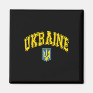 Aimant Drapeau ukrainien d'Ukraine Graphique 1 