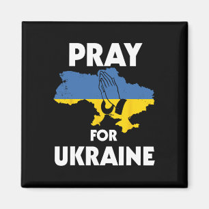 Aimant Drapeau Ukrainien National Ukraine Ukrajina Cool D