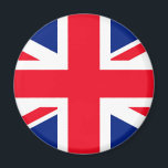 Aimant Drapeau Union Jack du Royaume-Uni<br><div class="desc">Drapeau Union Jack du Royaume-Uni</div>