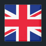 Aimant Drapeau Union Jack du Royaume-Uni<br><div class="desc">Drapeau Union Jack du Royaume-Uni</div>